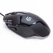 Игровая компьютерная мышь проводная Logitech G402 Hyperion Fury Чёрная (Реплика) Киев