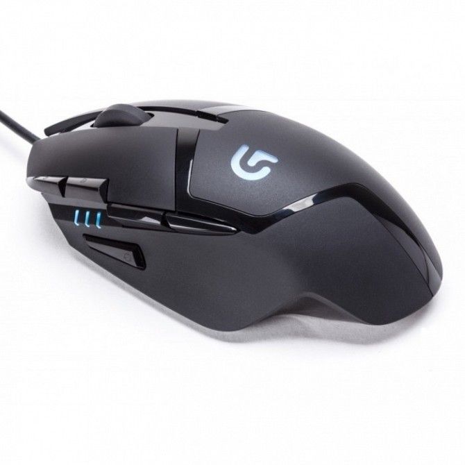 Игровая компьютерная мышь проводная Logitech G402 Hyperion Fury Чёрная (Реплика) Київ - изображение 1