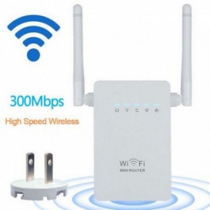 Беспроводной репитер LV-WR 02ES, Wi-Fi репитер ретранслятор Киев - изображение 1
