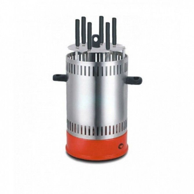 Электрошашлычница шашлычница Livstar LSU 1320 BBQ на 6 шампуров 1000W Киев - изображение 1