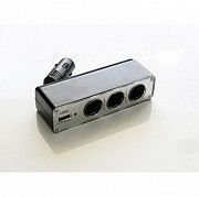 Автомобильный разветвитель тройник WF- 0096 + USB Київ