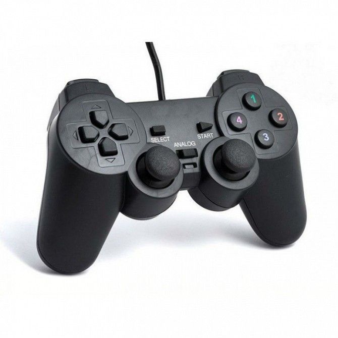 USB джойстик для ПК PC GamePad DualShock вибро Киев - изображение 1