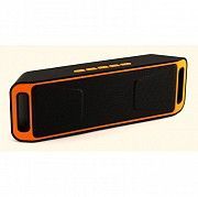 Портативная bluetooth MP3 колонка SPS SC-208 BT Оранжевая Київ