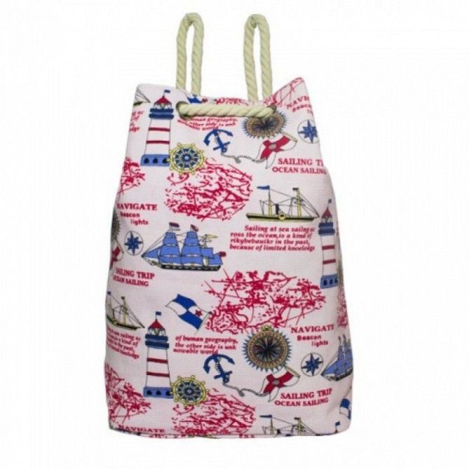 Рюкзак Ocean Sailing 4610 (Размер 42x45) Розовый Киев - изображение 1