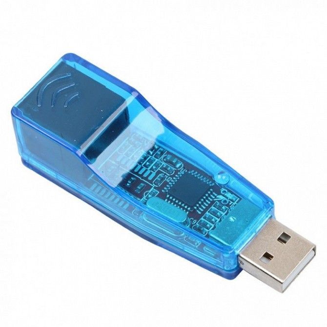 Внешний сетевой адаптер, сетевая карта USB LAN ethernet RJ45 Киев - изображение 1