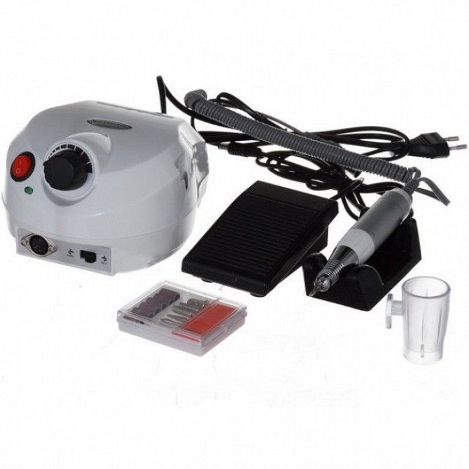 Фрезер для маникюра и педикюра Nail Drill DM-202 35000 оборотов 30 Вт Белый Киев - изображение 1