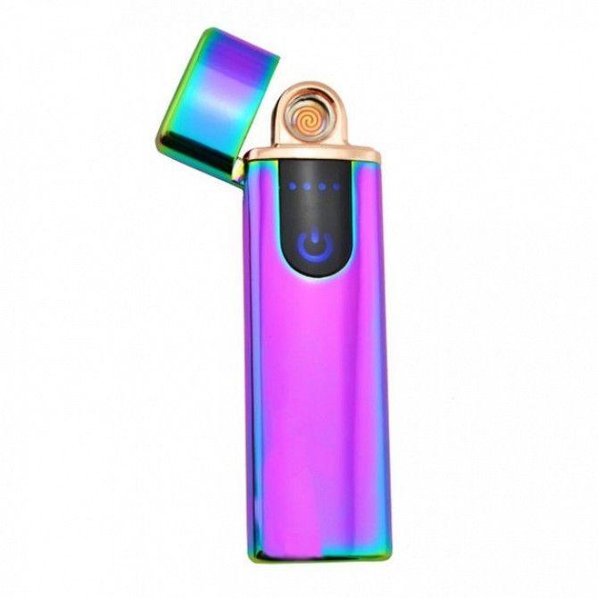 Спиральная сенсорная электрическая USB зажигалка Lighter 752 Киев - изображение 1