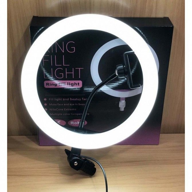 Кольцевое освещение для профессиональной съемки Ring Fill Light ZD666 (26 см) Киев - изображение 1