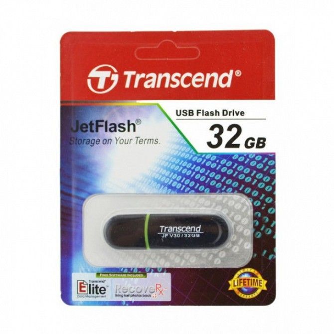 Флеш память USB Transcend JetFlash 350 32GB Київ - изображение 1