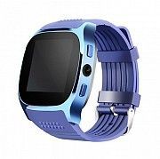 Сенсорные Smart Watch T8 смарт часы умные часы Синие Киев