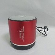 Портативная Bluetooth колонка WSTER WS-231 ФМ, MP3, USB Красная Киев