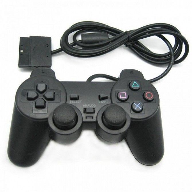 Проводной USB джойстик Sony GamePad DualShock вибро для Sony PlayStation ps2 Київ - изображение 1