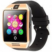 Умные смарт часы Smart Watch Phone Q18 Золотые Киев