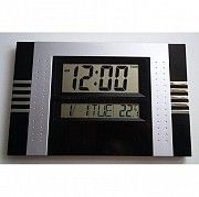 Настольные электронные Led Clock KK 5850 большие Чёрные Киев