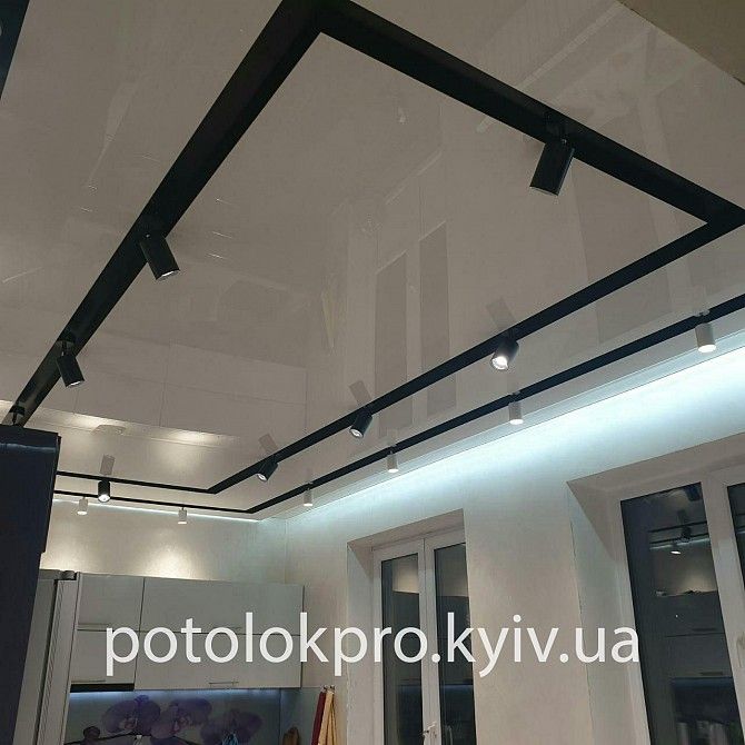 Натяжные потолки от 180 грн/кв.м, все районы Киева, АКЦИЯ! Киев - изображение 1