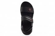 Детские босоножки кожаные летние черные CrosSAV Boy 218 Black Мелитополь