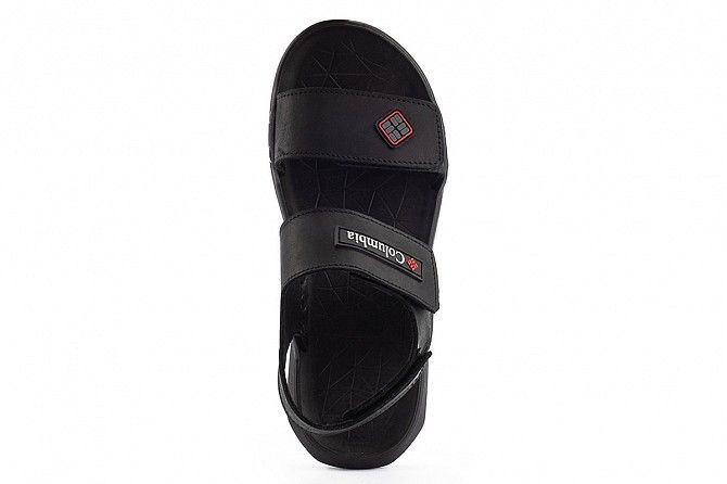 Детские босоножки кожаные летние черные CrosSAV Boy 218 Black Мелитополь - изображение 1