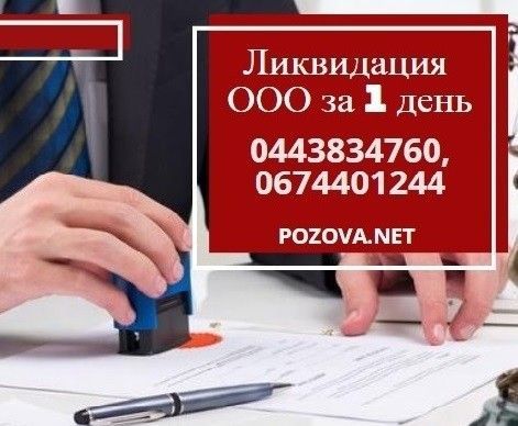 Експрес ліквідація ТОВ у Києві. Ліквідація підприємств недорого. Київ - изображение 1