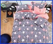 ✔Постельное белье для мальчиков и девочек "Звёзды на полосках" Размер Кроватка Днепр
