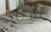 ✔✔Льняное постельное бельё евро, двойное, семейное Днепр