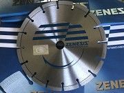 Алмазный отрезной диск Zenezis диаметром 230 мм. Киев