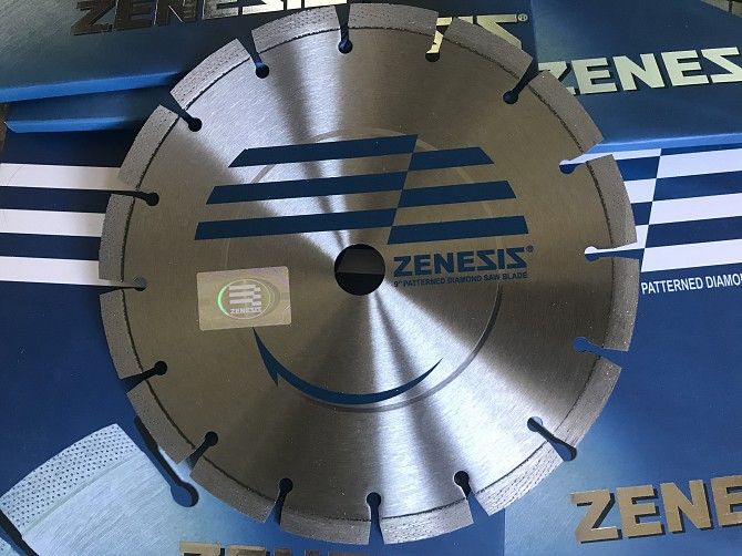 Алмазный отрезной диск Zenezis диаметром 230 мм. Киев - изображение 1