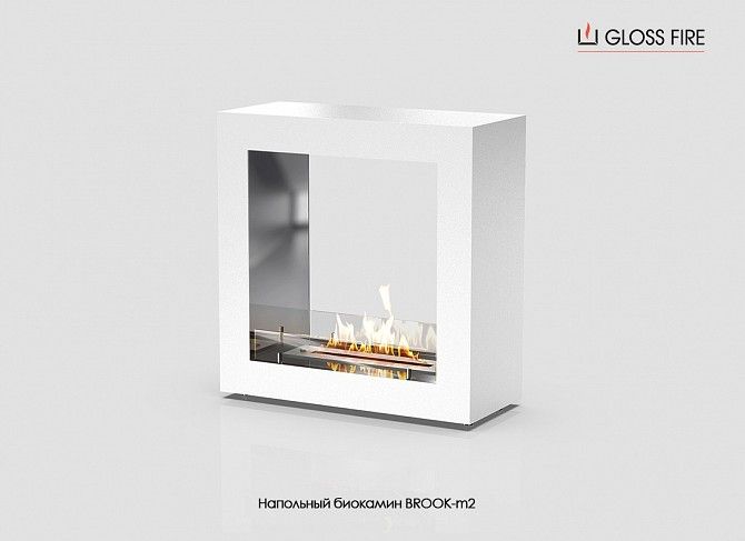 Підлоговий біокамін Brook 500-m2 Gloss Fire Харьков - изображение 1