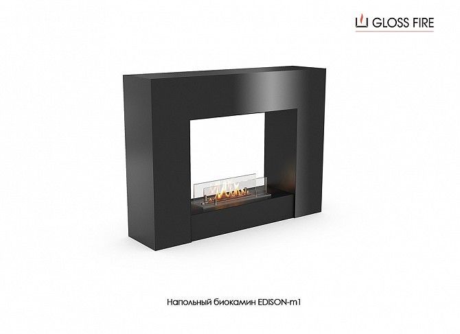 Підлоговий біокамін Edison 400-m1 Gloss Fire Харьков - изображение 1