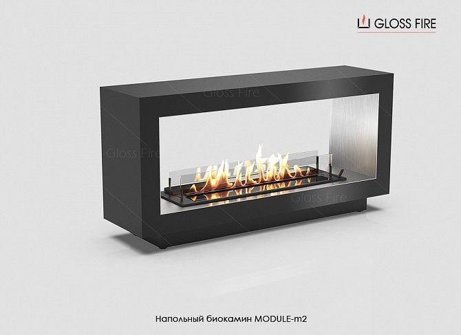 Підлоговий біокамін Module 1200-m2 Gloss Fire Харьков - изображение 1