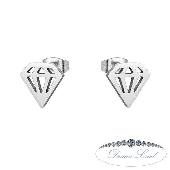 Серьги с нержавеющей медицинськои стали "Diamant" Червоноград - изображение 1
