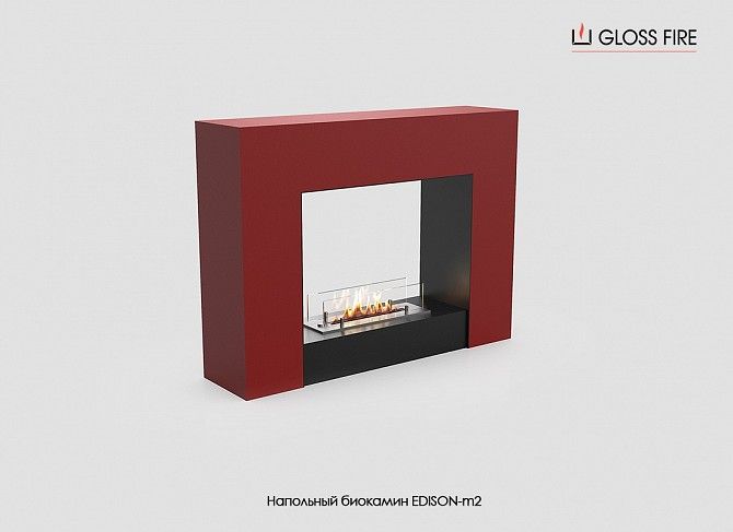 Підлоговий біокамін Edison-m2 400 Gloss Fire Харьков - изображение 1