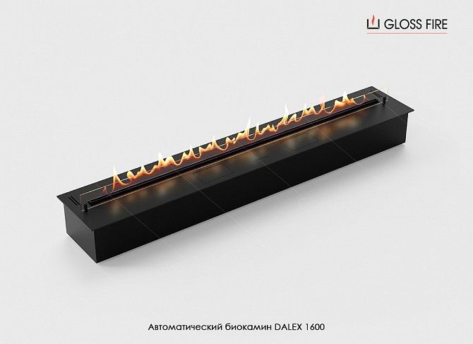 Автоматичний біокамін Dalex 1600 Gloss Fire Харьков - изображение 1