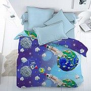 Постельное белье "Пластилиновый космос" Днепр