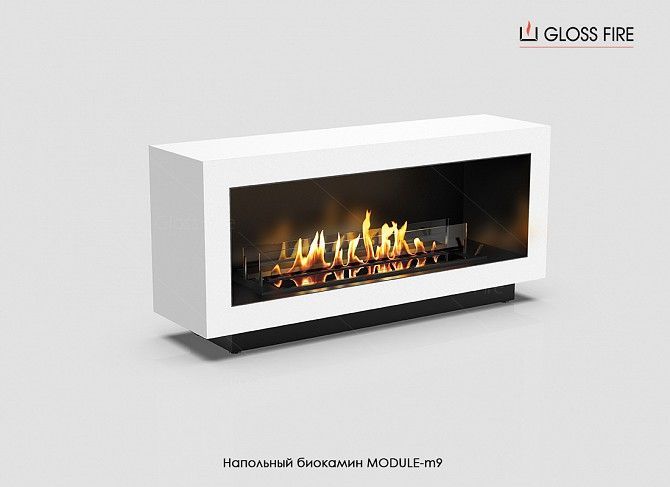 Підлоговий біокамін Module 1200-m9 Gloss Fire Харьков - изображение 1