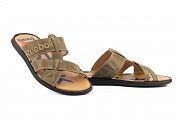 Мужские шлепанцы кожаные летние оливковые Anser Crossfit R33 Khaki Мелитополь