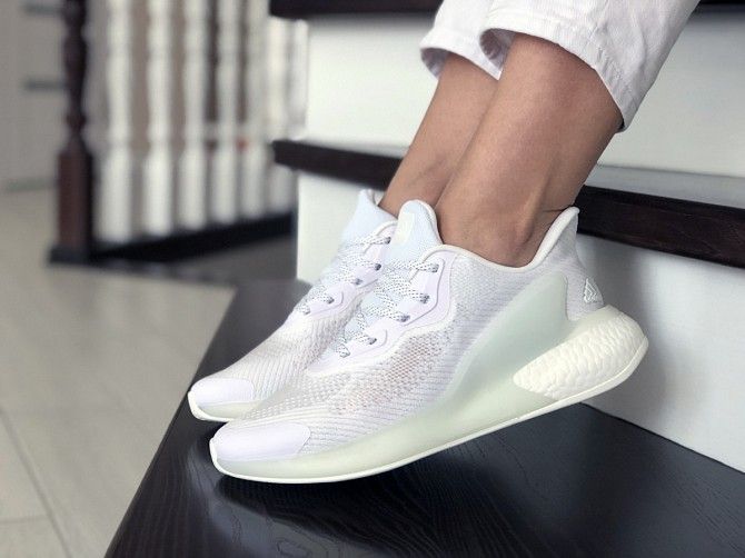 Женские кроссовки белые Alphaboost 9383 Мелитополь - изображение 1
