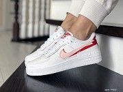 Женские кроссовки белые с красным Force 9400 Мелитополь