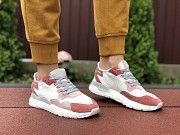Женские кроссовки белые с персиковым Boost 3M 9442 Мелитополь