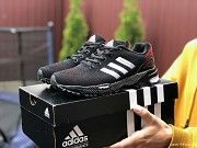 Женские кроссовки черные с красным Marathon 9468 Мелитополь