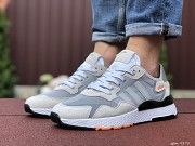 Мужские кроссовки бежевые с белым Jogger Boost 9375 Мелитополь