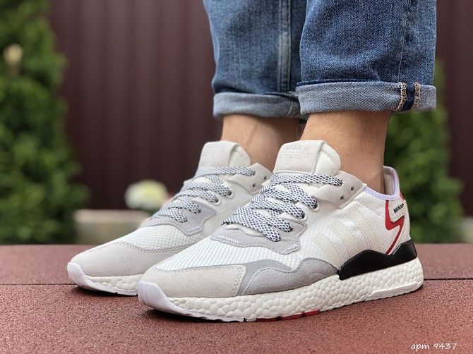 Мужские кроссовки белые Boost 3M 9437 Мелитополь - изображение 1