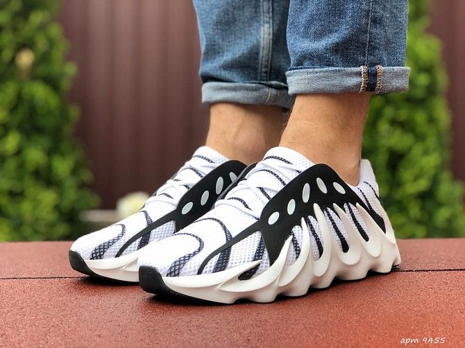 Мужские кроссовки белые Yeezy 9455 Мелитополь - изображение 1