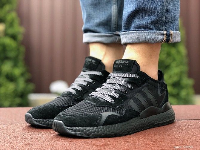 Мужские кроссовки черные Boost 3M 9434 Мелитополь - изображение 1