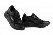 Женские кроссовки кожаные летние черные Yuves 778 Black Сетка Мелитополь