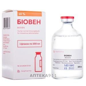 Биовен 10% 100мл Днепродзержинск - изображение 1