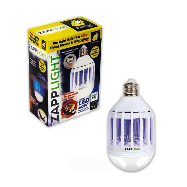 Светодиодная лампа от насекомых Zapp Light, Уничтожитель насекомых Киев - изображение 1
