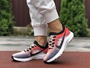 Женские кроссовки красные с черным и белым Zoom 9590 Мелитополь
