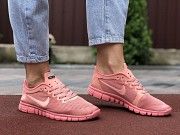 Женские кроссовки розовые Run 9543 Мелитополь