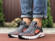 Мужские кроссовки серые с оранжевым Zoom 9579 Мелитополь