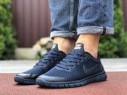 Мужские кроссовки темно синие Run 9532 Мелитополь